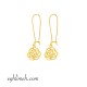  گوشواره طلا 18 عیار  كد ET2364.0.35