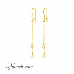 گوشواره طلا 18 عیار كد ET2368.0.49 گوشواره طلا 18 عیار كد ET2368.0.49