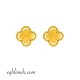  گوشواره طلا 18 عیار  كد ET2405.0.50