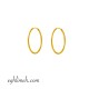 گوشواره طلا 18 عیار  كد ET649.0.74