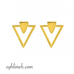  گوشواره طلا 18 عیار  كد ET658.0.49