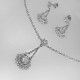 نیم ست نقره کد NN420 نیم ست نقره کد NN420