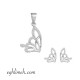 نیم ست نقره کد NN430