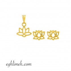 نیم ست طلا 18 عیار کد NT934.0.95 نیم ست طلا 18 عیار کد NT934.0.95