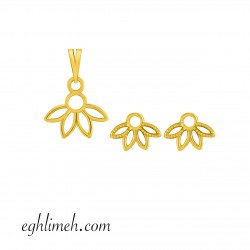 نیم ست طلا 18 عیار کد NT936.0.83 نیم ست طلا 18 عیار کد NT936.0.83