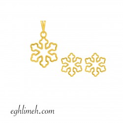 نیم ست طلا 18 عیار کد NT939.1.21 نیم ست طلا 18 عیار کد NT939.1.21