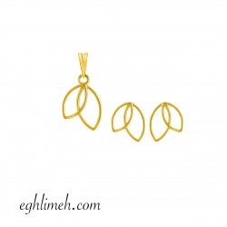 نیم ست طلا 18 عیار کد NT944.0.86 نیم ست طلا 18 عیار کد NT944.0.86