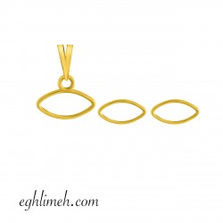 نیم ست طلا 18 عیار کد NT948.0.53