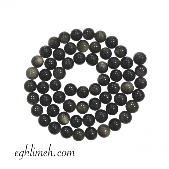 سنگ آبسیدین سیاه B541 سنگ آبسیدین سیاه B541