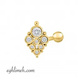 پیرسینگ گوش استیل HS181  