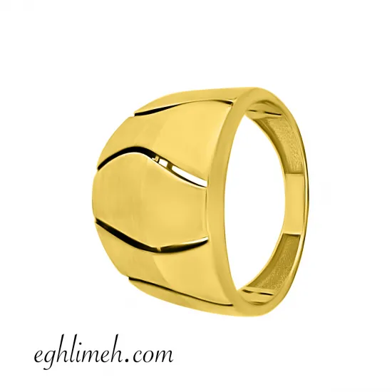 انگشتر طلا 18 عیار AT757.3.29
