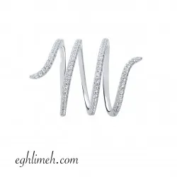 انگشتر نقره an46
