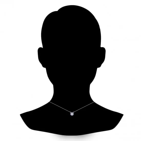گردنبند نقره gn52