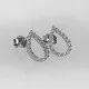 گوشواره نقره EN441