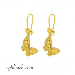  گوشواره طلا 18 عیار  كد ET1557.3.81
