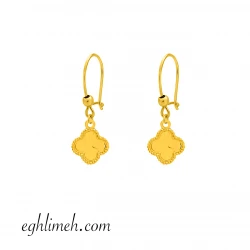  گوشواره طلا 18 عیار  كد ET1724.2.34